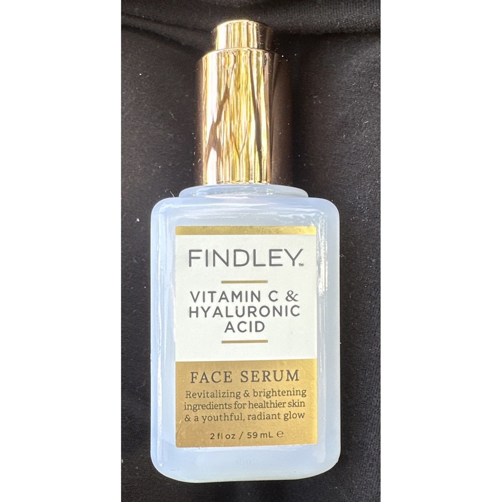Findley Face Serum with Vitamin C‎ and Hyaluronic Acid Hydrating 2 oz Youthful